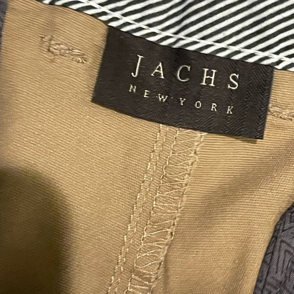 Jachs New York NWT Stretch Twill palm tree print khaki shorts - Picture 9 of 14